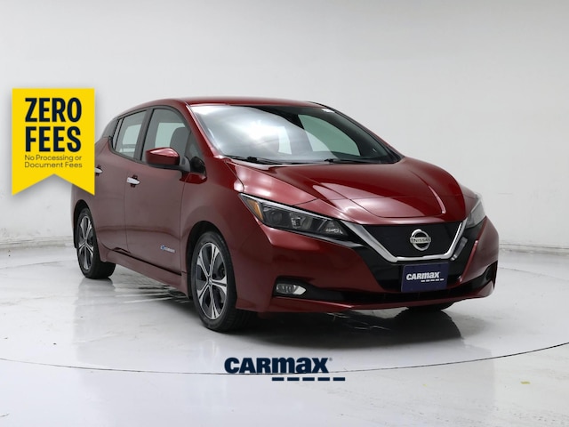 Red (Burgundy) 2019 Nissan LEAF Hatchback Front-Wheel Drive Automatic