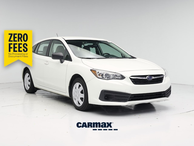 White 2023 Subaru Impreza Sedan Automatic