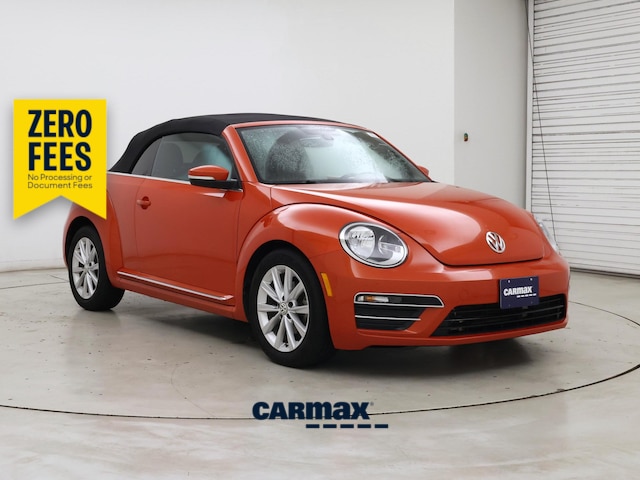 Orange 2019 Volkswagen Beetle Convertible Front-Wheel Drive Automatic
