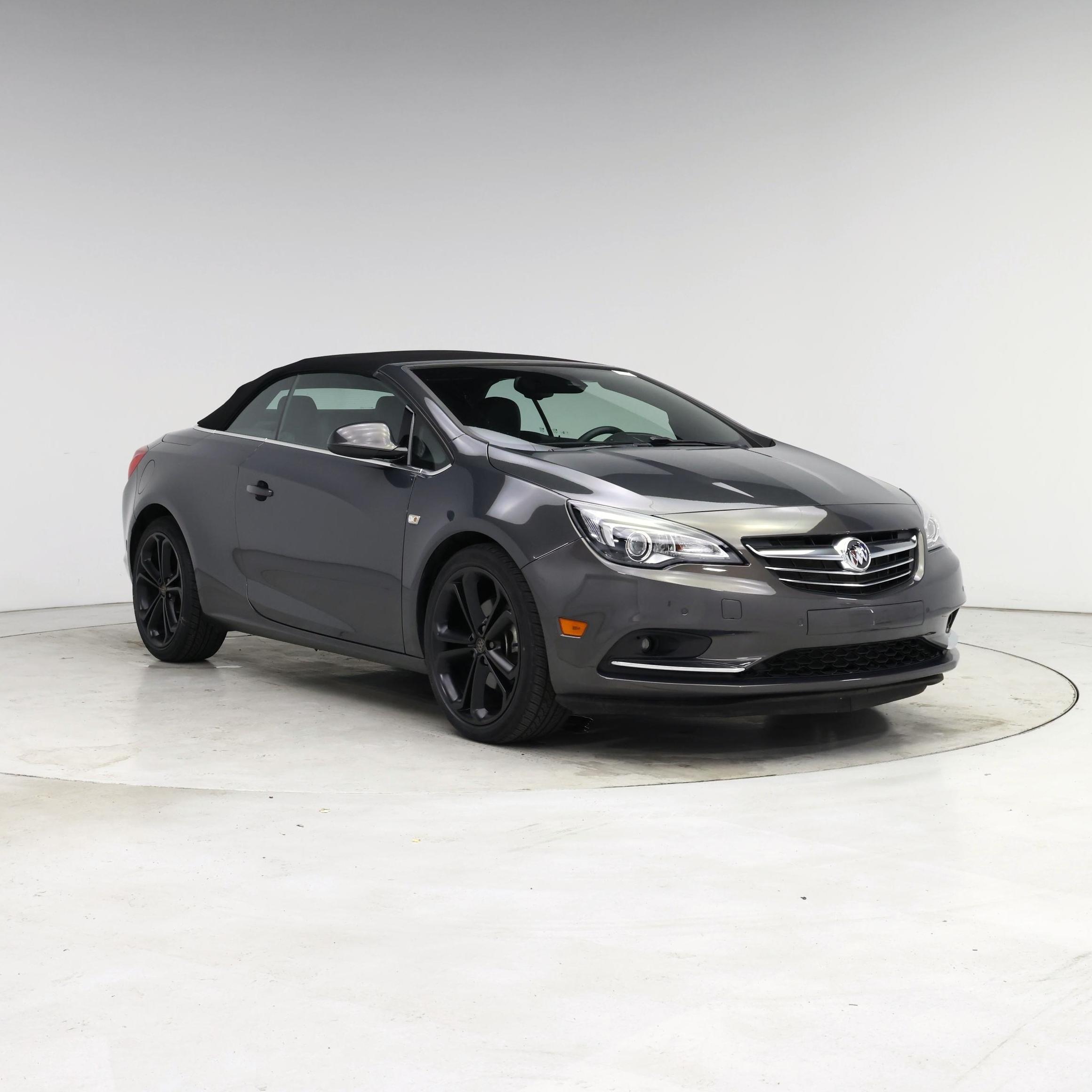 Gray 2016 Buick Cascada Convertible Front-Wheel Drive Automatic