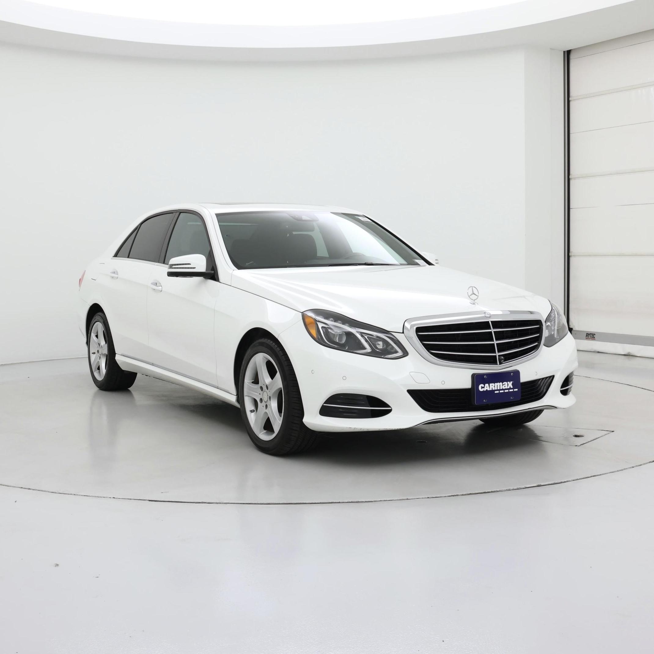 White 2016 Mercedes-Benz E-Class Sedan Rear-Wheel Drive Automatic