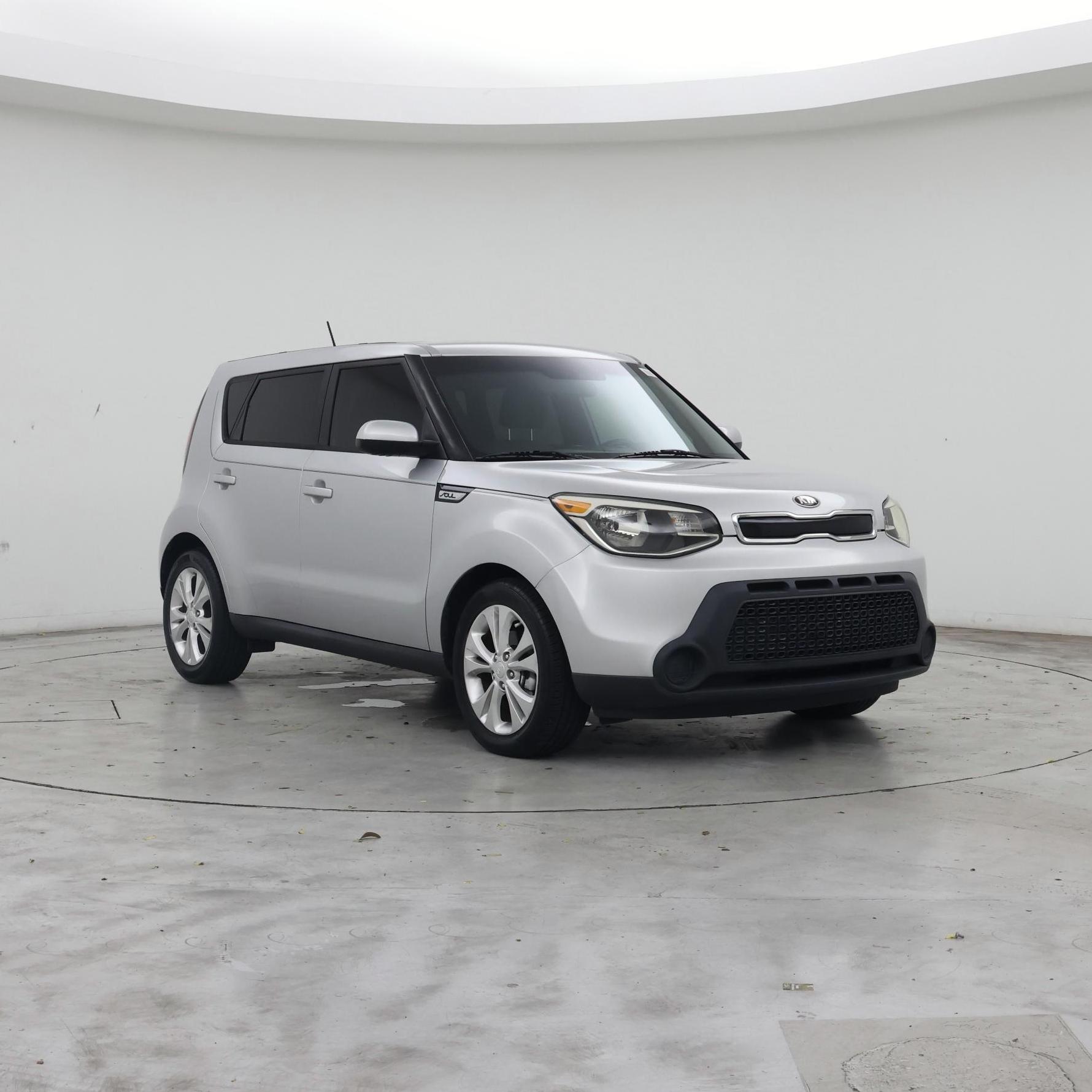Silver 2015 Kia Soul Wagon Front-Wheel Drive Automatic