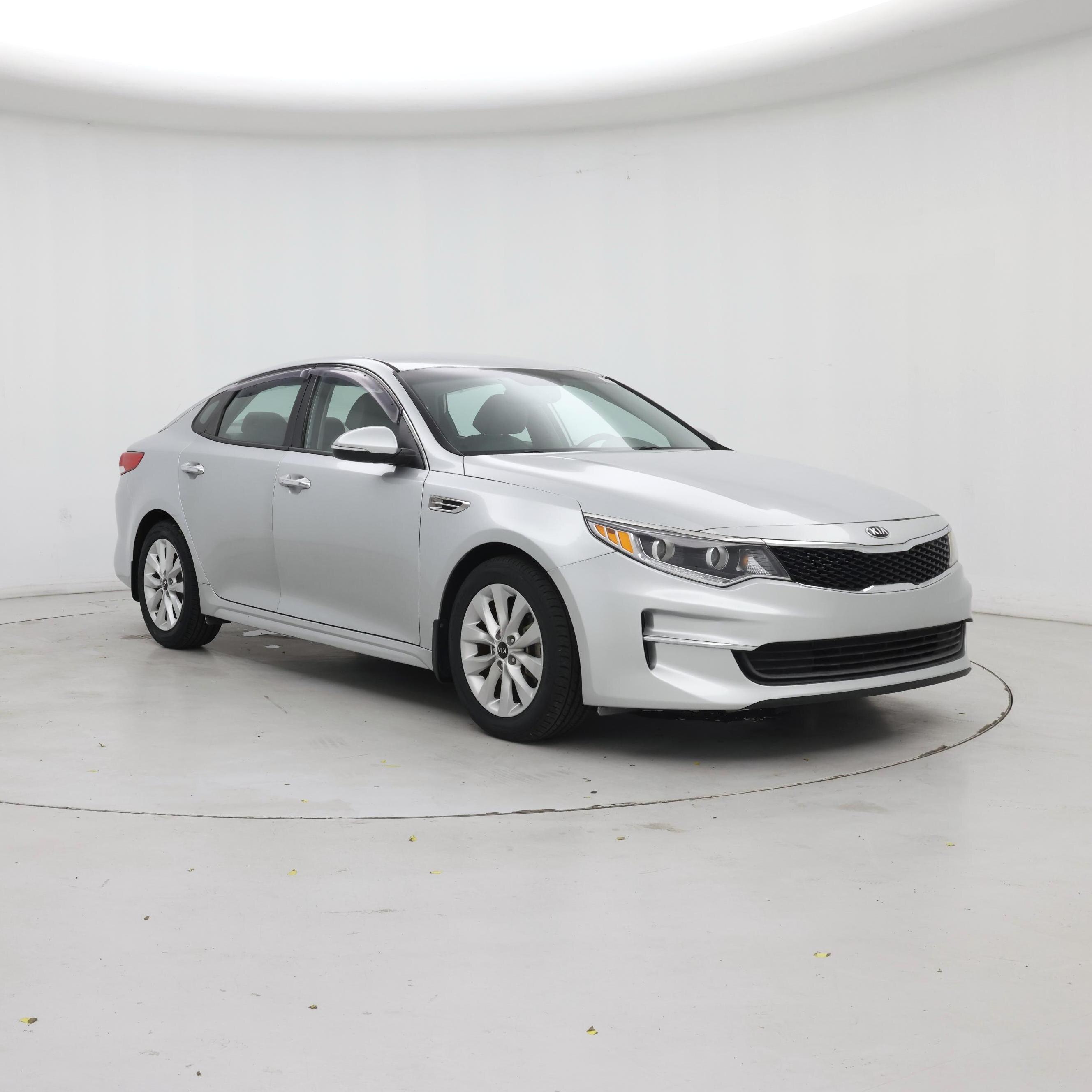 Silver 2016 Kia Optima Sedan Front-Wheel Drive Automatic