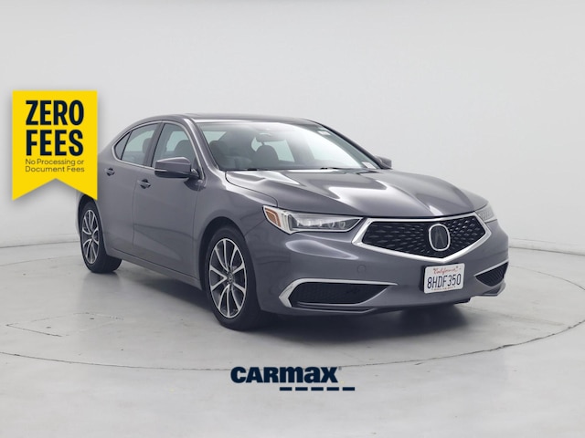 Gray 2019 Acura TLX Sedan Front-Wheel Drive Automatic