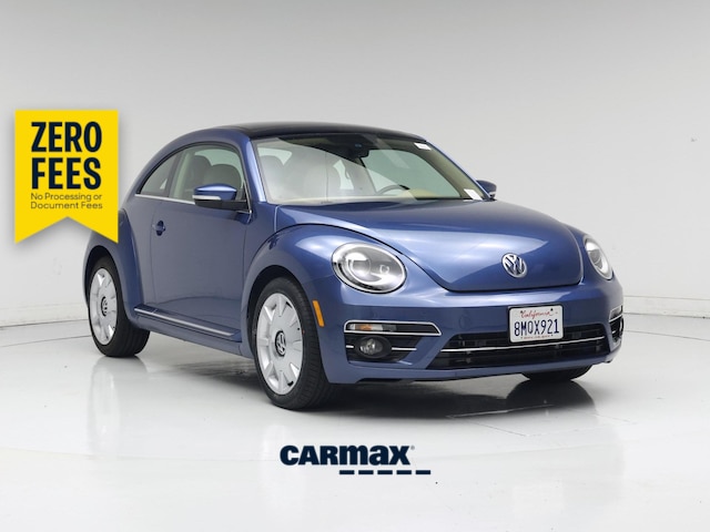 Blue 2019 Volkswagen Beetle Hatchback Automatic