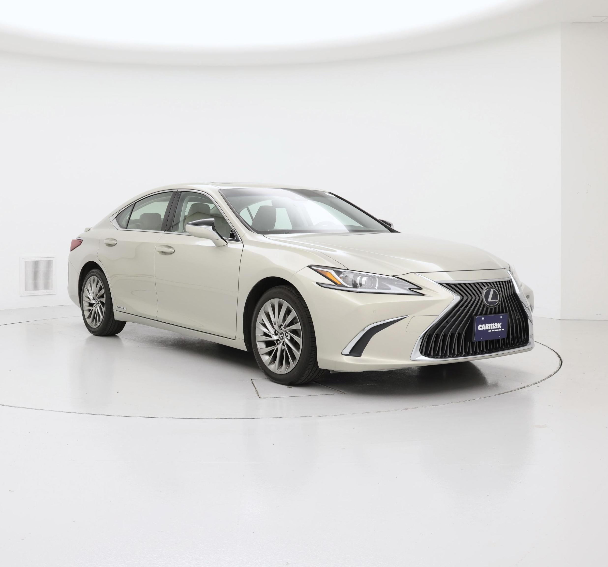 Gold 2019 Lexus ES Hybrid Sedan Front-Wheel Drive Automatic
