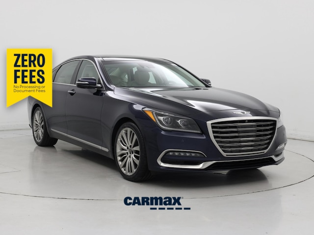 Blue 2018 Genesis G80 Sedan Rear-Wheel Drive Automatic