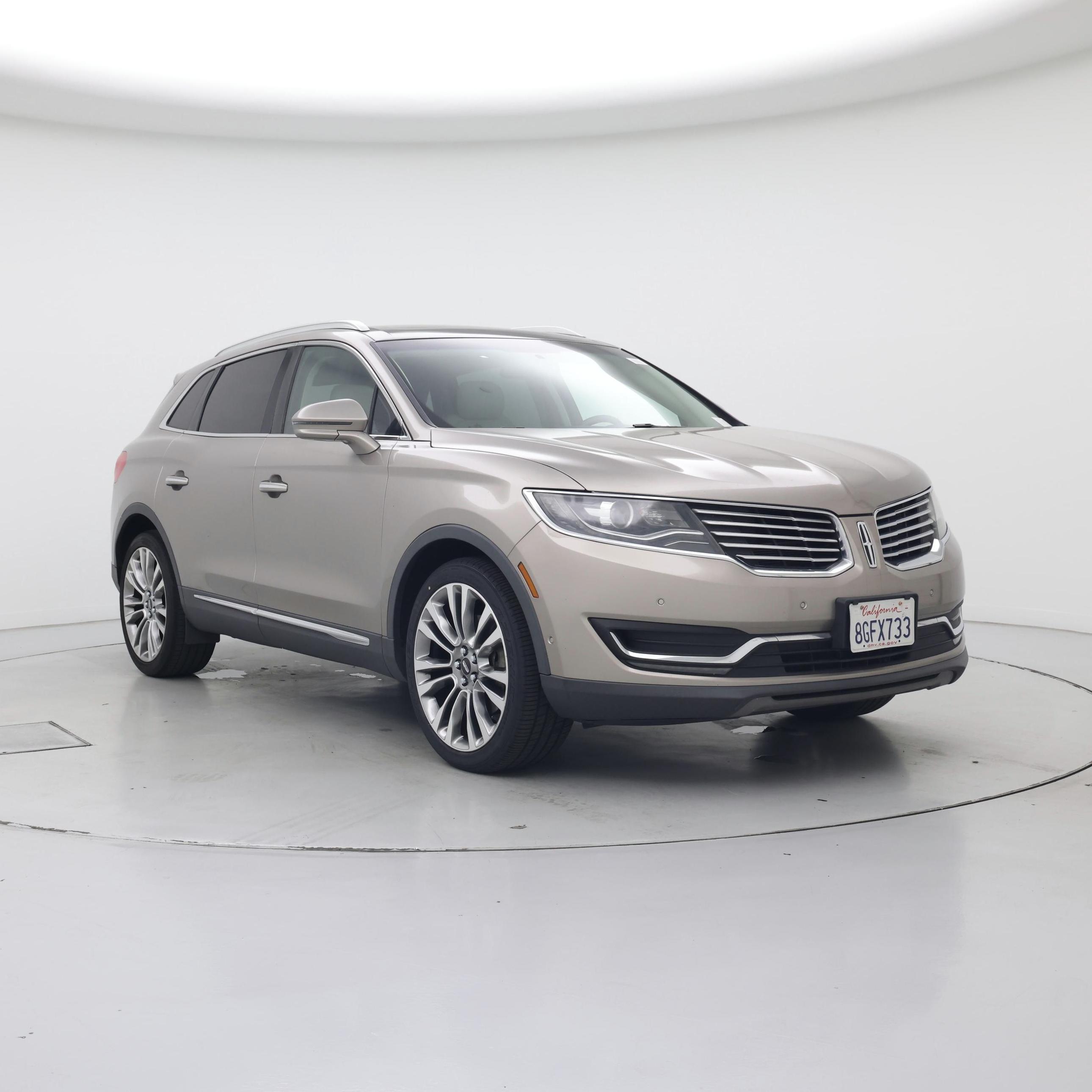 Brown (Tan) 2018 Lincoln MKX SUV / Crossover Front-Wheel Drive Automatic