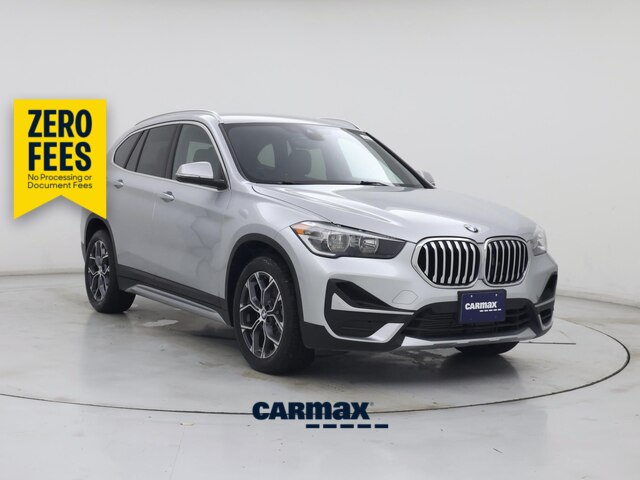 Silver 2021 BMW X1 SUV / Crossover Front-Wheel Drive Automatic