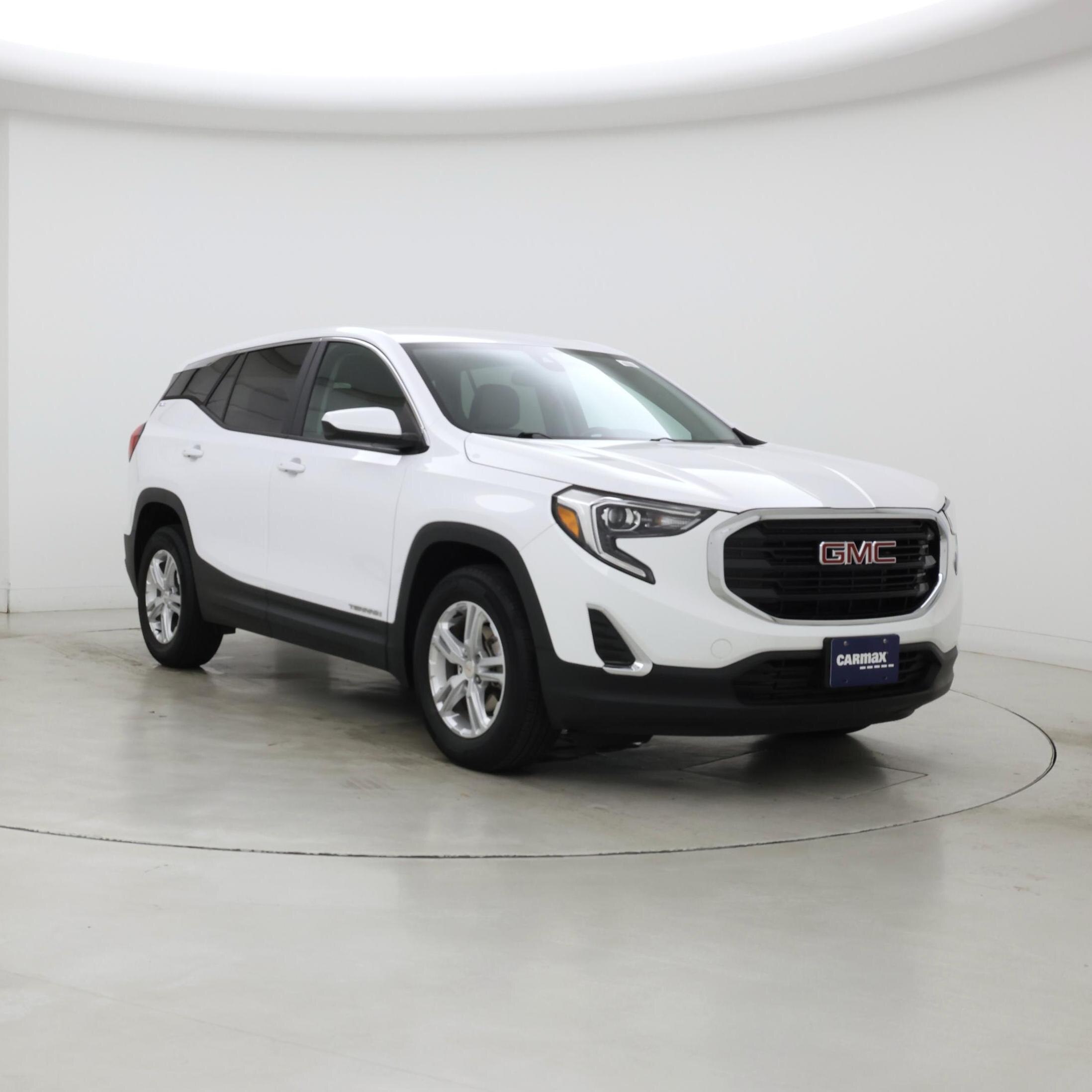 White 2021 GMC Terrain SUV / Crossover Front-Wheel Drive Automatic