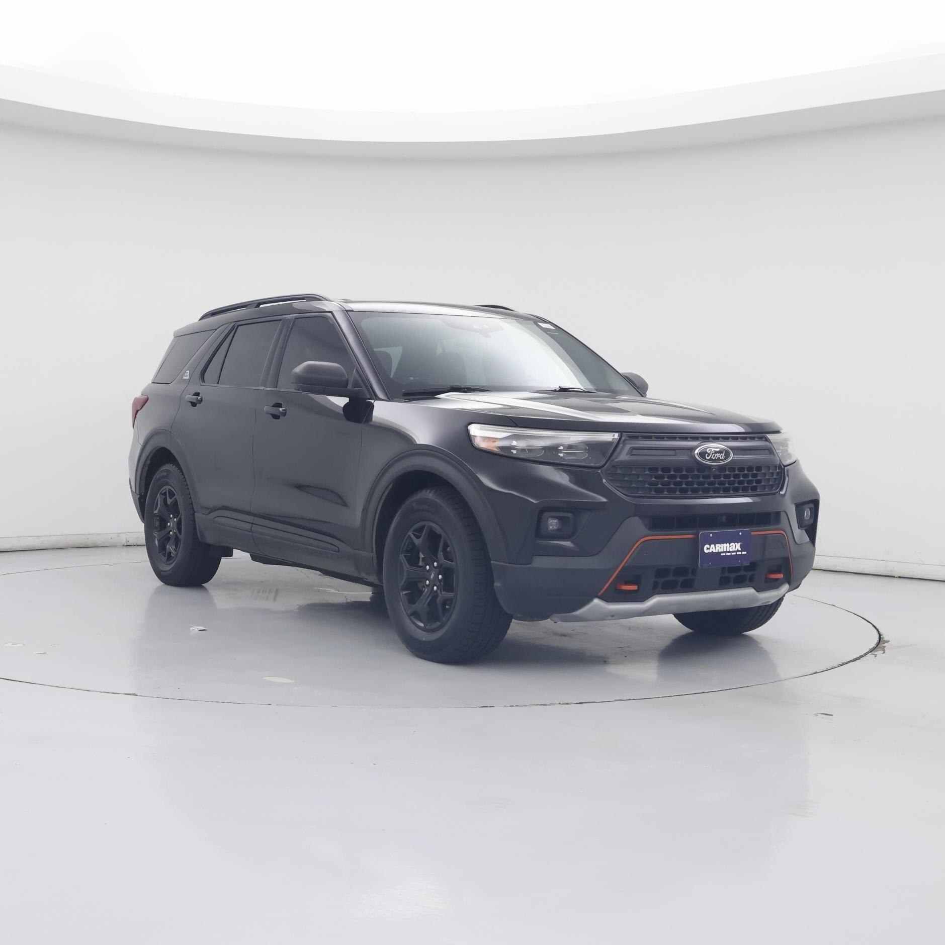 Black 2021 Ford Explorer SUV / Crossover All-Wheel Drive Automatic
