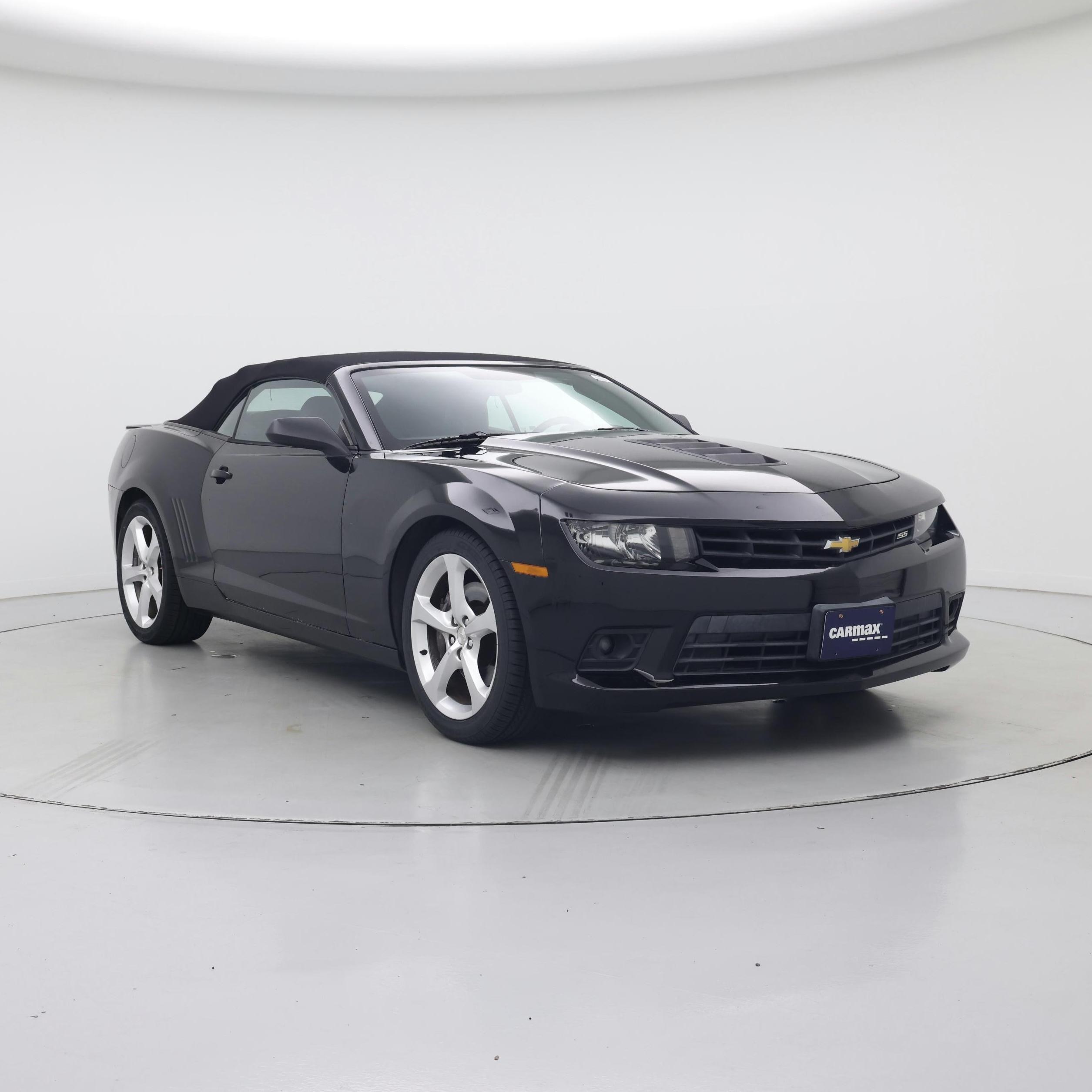 Black 2015 Chevrolet Camaro Convertible Rear-Wheel Drive Automatic