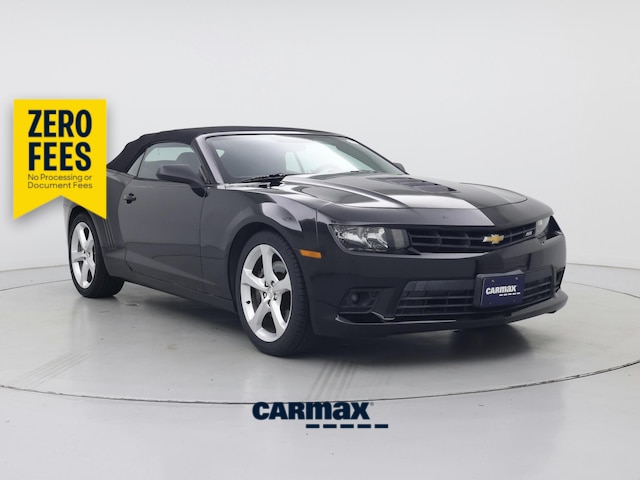 Black 2015 Chevrolet Camaro Convertible Rear-Wheel Drive Automatic