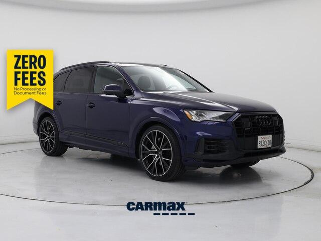 Blue 2021 Audi Q7 SUV / Crossover All-Wheel Drive Automatic
