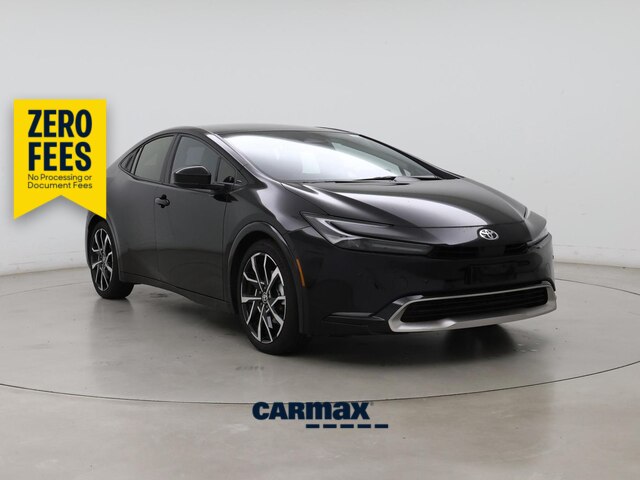 Black 2025 Toyota Prius Plug-In Hybrid Hatchback Front-Wheel Drive Automatic