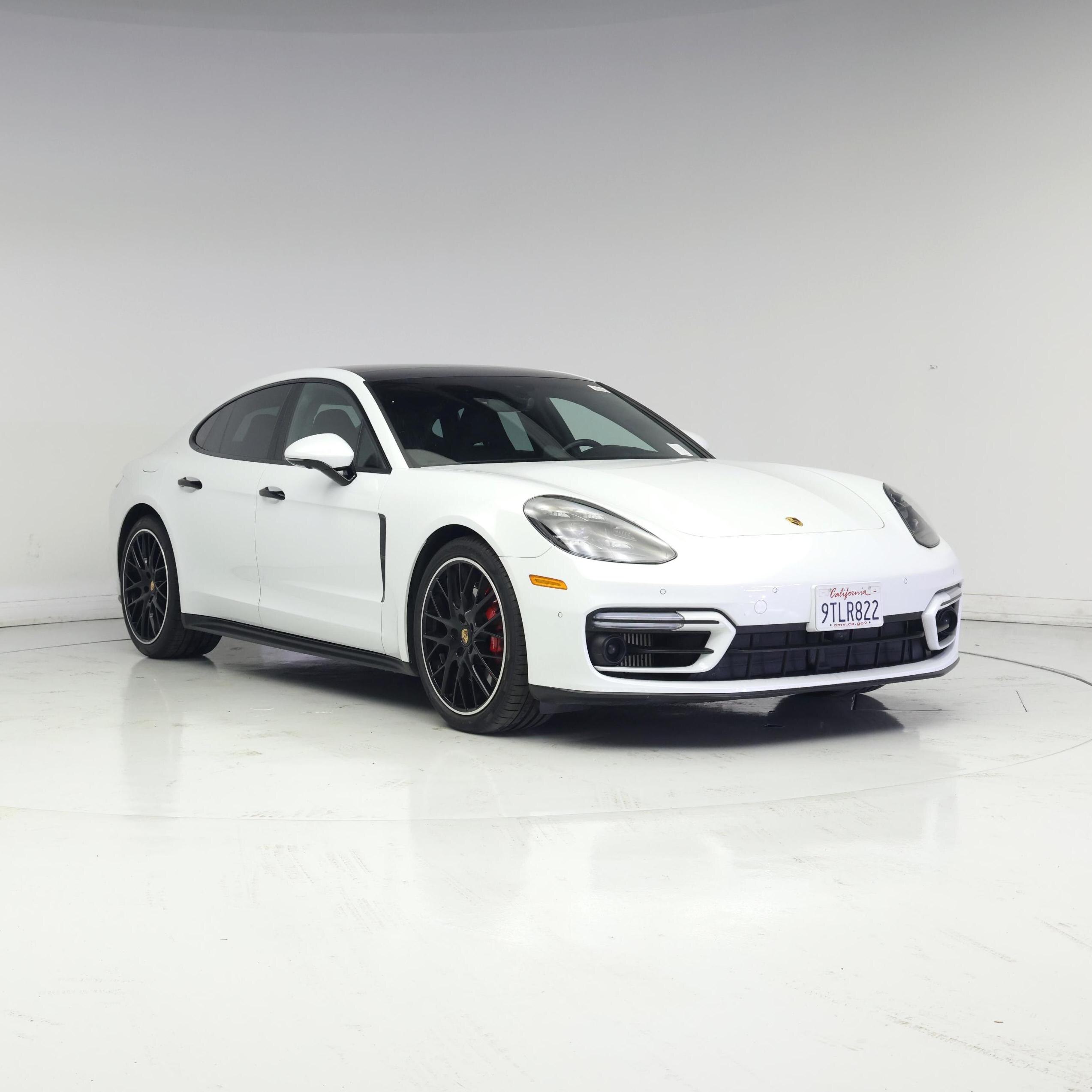 White 2021 Porsche Panamera Sedan All-Wheel Drive Automatic