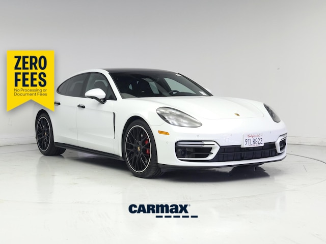 White 2021 Porsche Panamera Sedan All-Wheel Drive Automatic