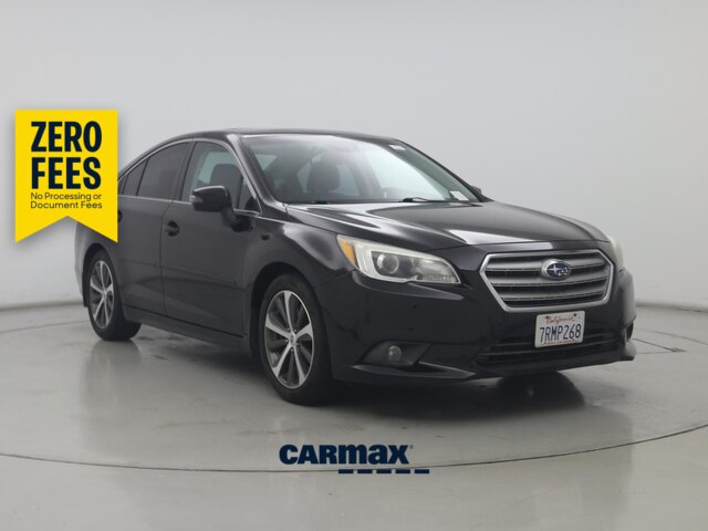 Black 2016 Subaru Legacy Sedan All-Wheel Drive Automatic
