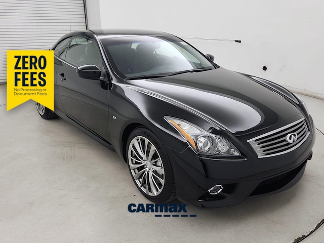 Black 2014 INFINITI Q60 Coupe Automatic
