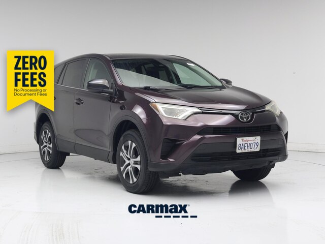 Black 2017 Toyota RAV4 SUV / Crossover Front-Wheel Drive Automatic