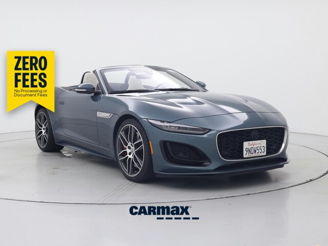 Blue 2024 Jaguar F-TYPE Convertible All-Wheel Drive Automatic