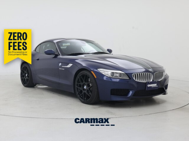 Blue 2015 BMW Z4 Convertible Rear-Wheel Drive Automatic