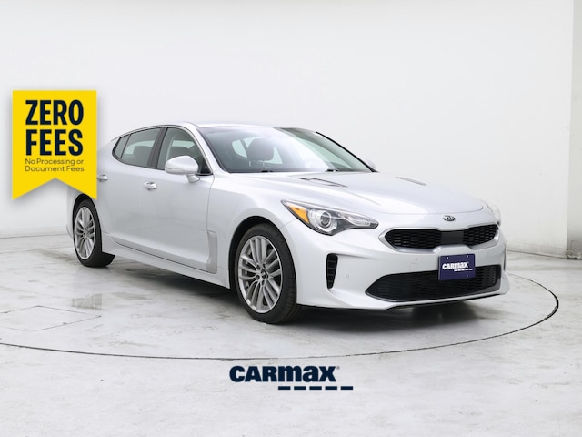 Silver 2018 Kia Stinger Sedan Rear-Wheel Drive Automatic