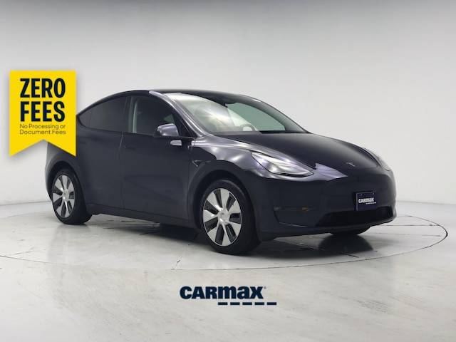 Gray 2024 Tesla Model Y SUV / Crossover All-Wheel Drive Automatic