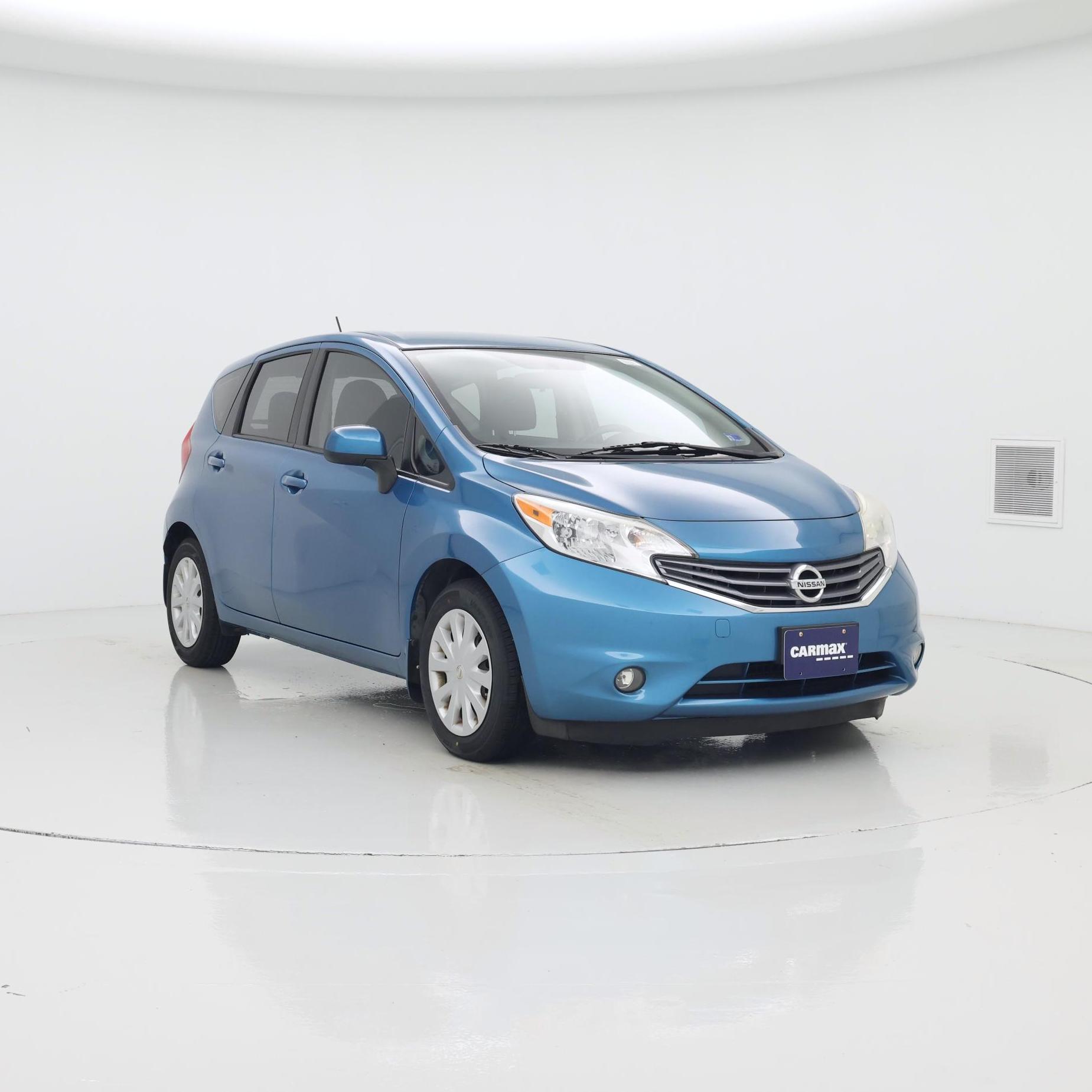 Blue 2014 Nissan Versa Note Hatchback Front-Wheel Drive Automatic