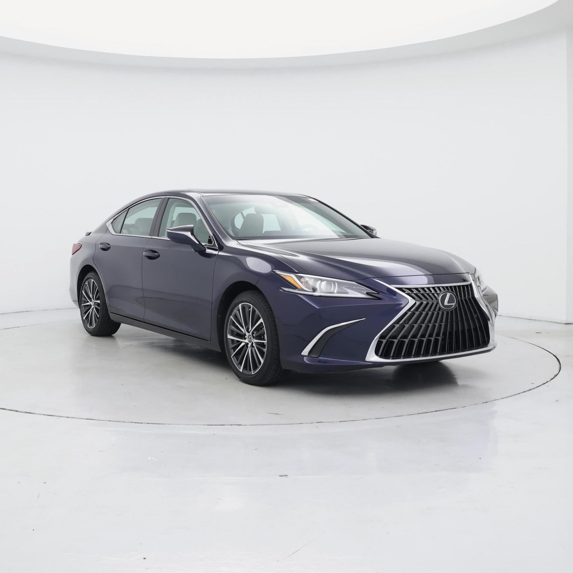 Blue 2025 Lexus ES Hybrid Sedan Front-Wheel Drive Automatic