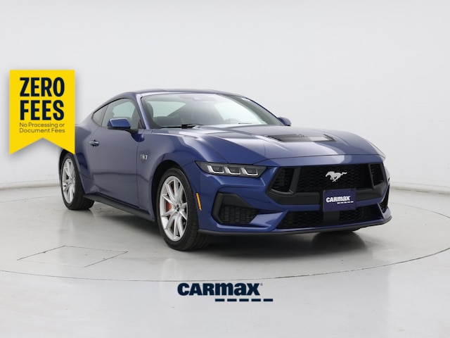 Blue 2024 Ford Mustang Coupe Rear-Wheel Drive Automatic