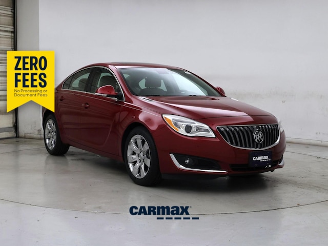 Red (Burgundy) 2015 Buick Regal Sedan Front-Wheel Drive Automatic