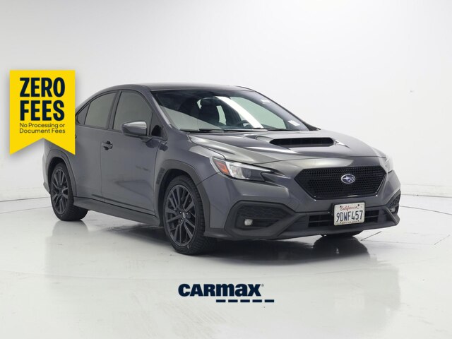 Gray 2022 Subaru WRX Sedan All-Wheel Drive Manual