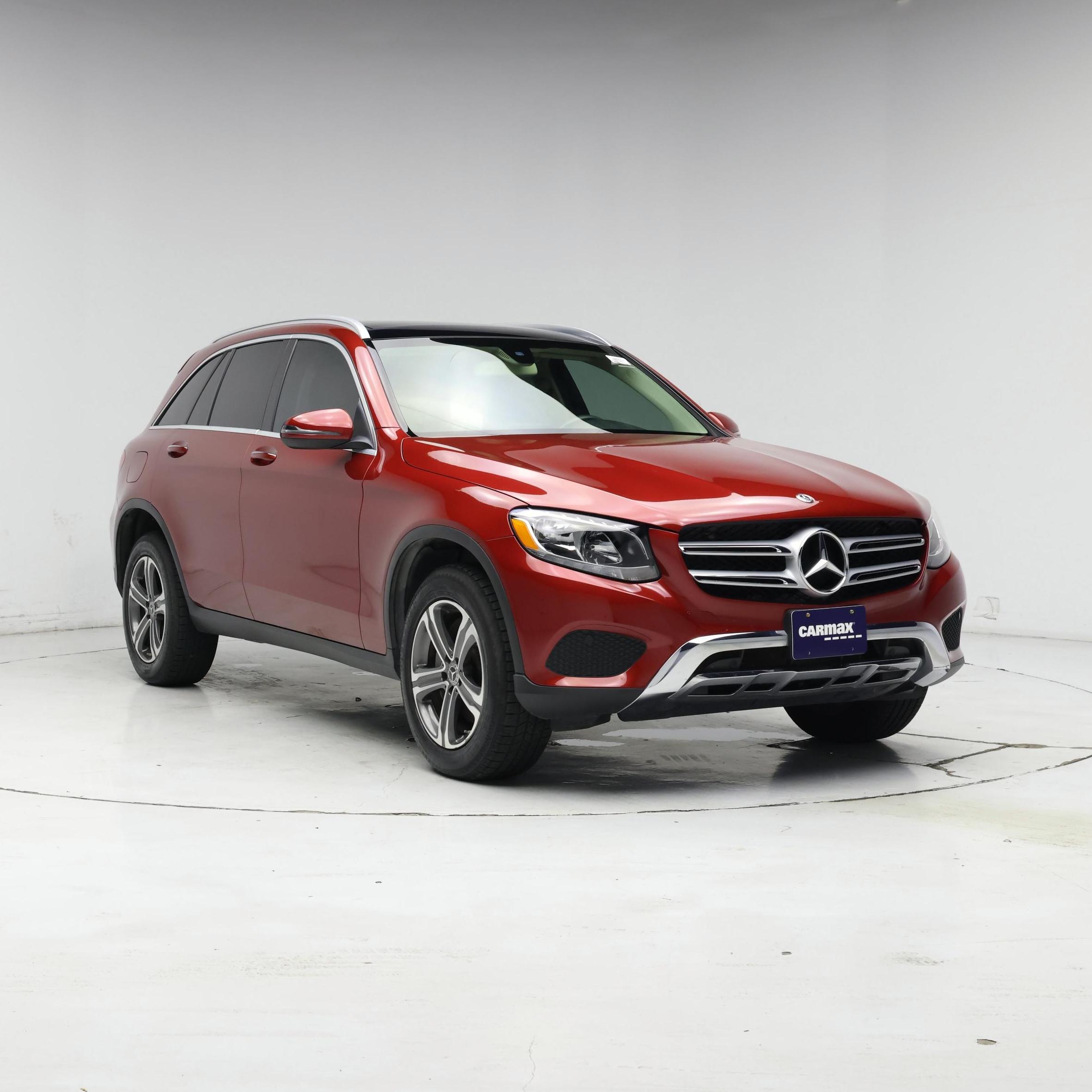 Red 2019 Mercedes-Benz GLC SUV / Crossover Rear-Wheel Drive Automatic