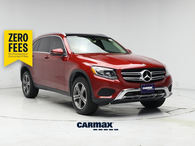 Red 2019 Mercedes-Benz GLC SUV / Crossover Rear-Wheel Drive Automatic