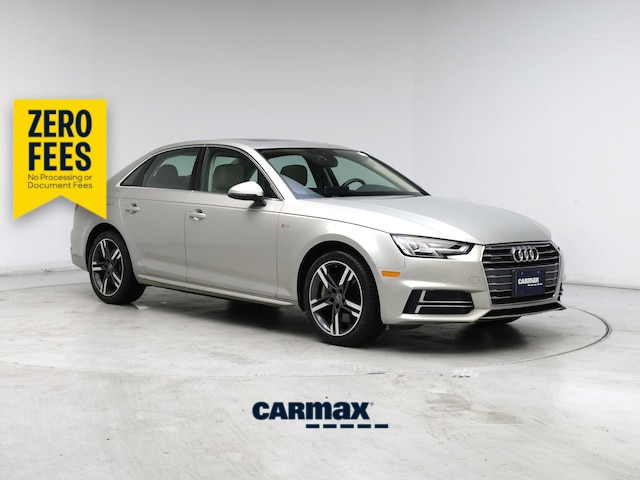 Silver 2017 Audi A4 Sedan All-Wheel Drive Automatic