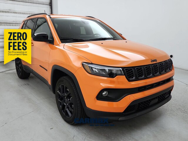 Orange 2026 Jeep Compass SUV / Crossover Four-Wheel Drive Automatic