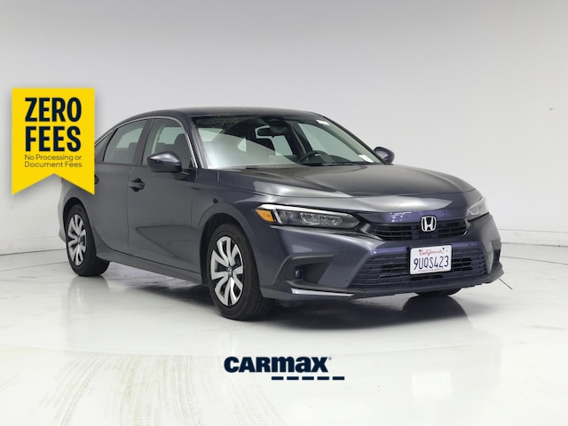Gray 2024 Honda Civic Sedan Front-Wheel Drive Automatic