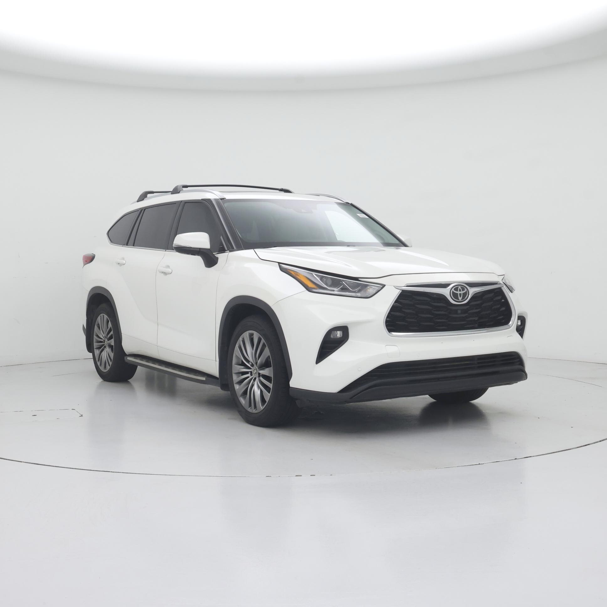 White 2021 Toyota Highlander SUV / Crossover All-Wheel Drive Automatic