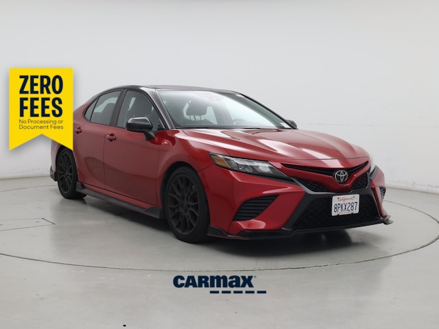 Red 2020 Toyota Camry Sedan Front-Wheel Drive Automatic