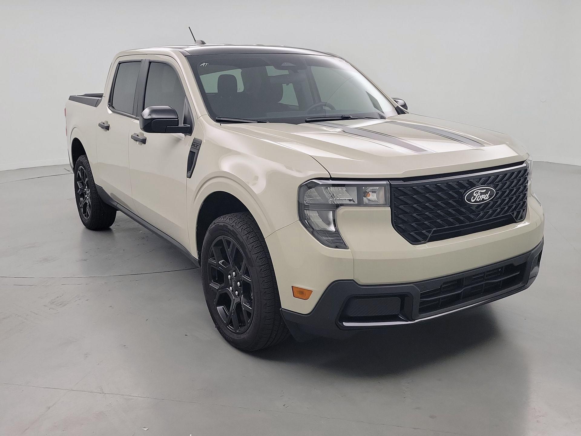 White 2025 Ford Maverick Pickup Truck All-Wheel Drive Automatic
