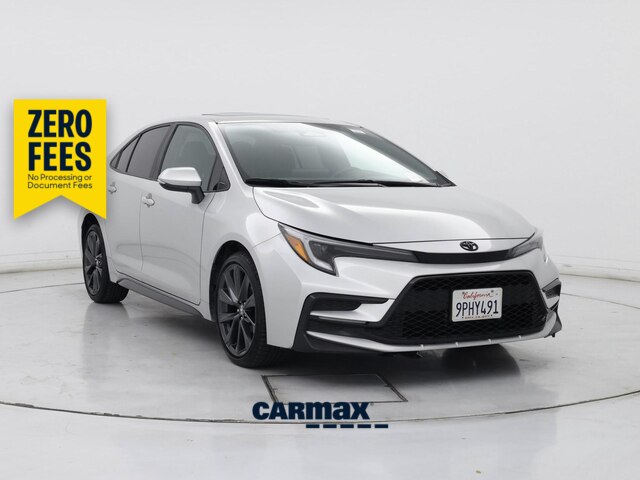 Silver 2024 Toyota Corolla Sedan Front-Wheel Drive Automatic
