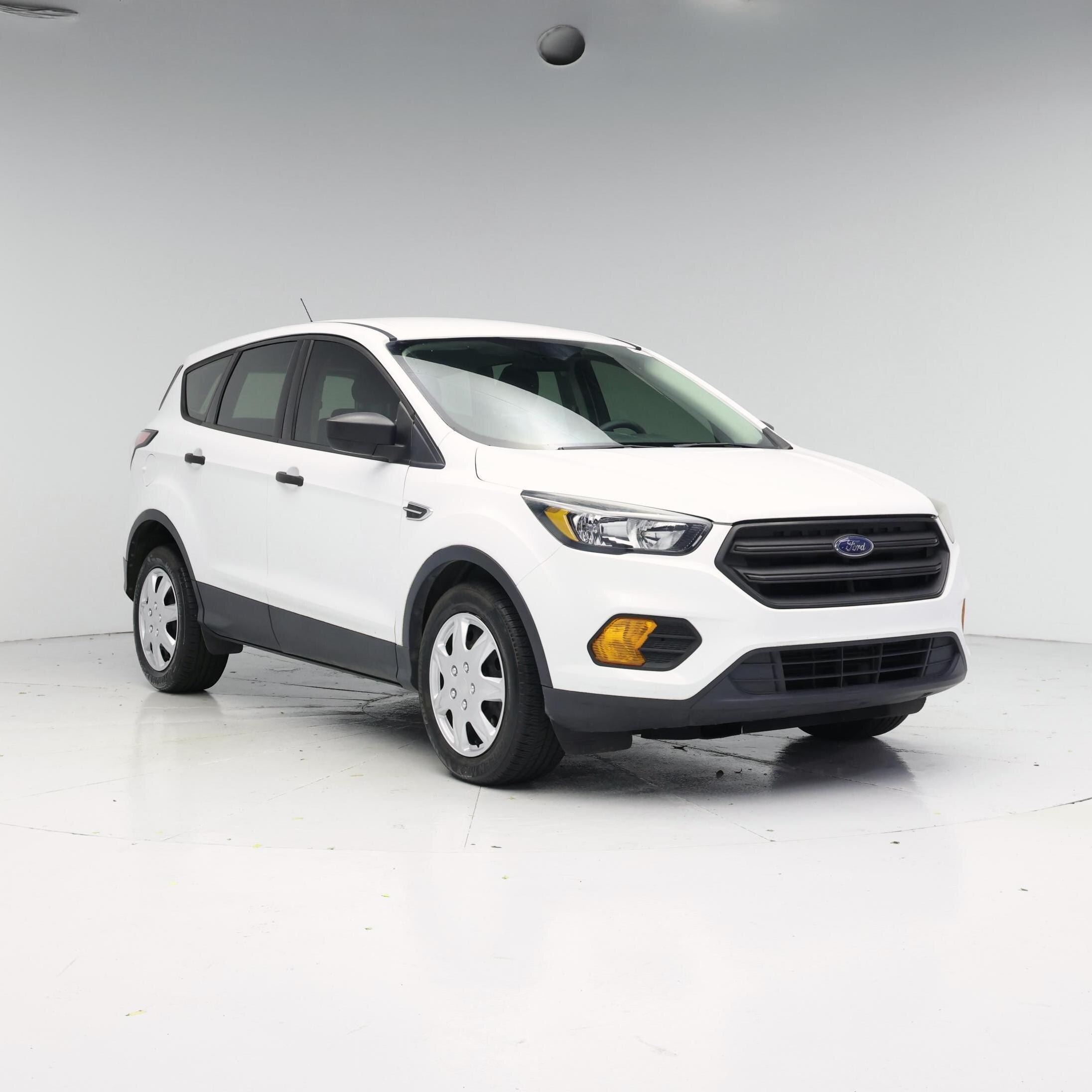 White 2018 Ford Escape SUV / Crossover Front-Wheel Drive Automatic