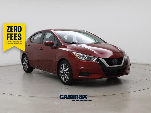 Red 2020 Nissan Versa Sedan Front-Wheel Drive Automatic