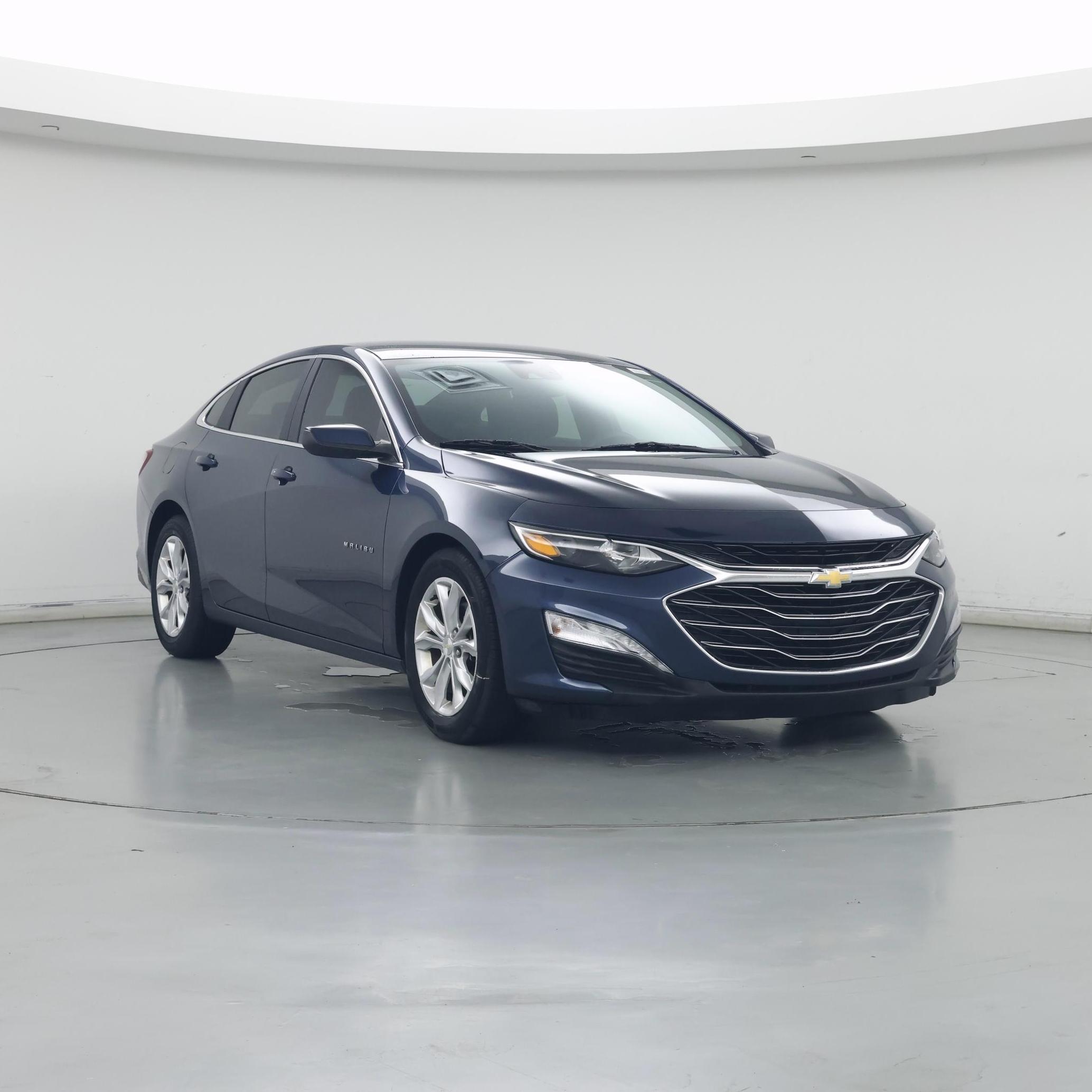 Blue 2019 Chevrolet Malibu Sedan Front-Wheel Drive Automatic