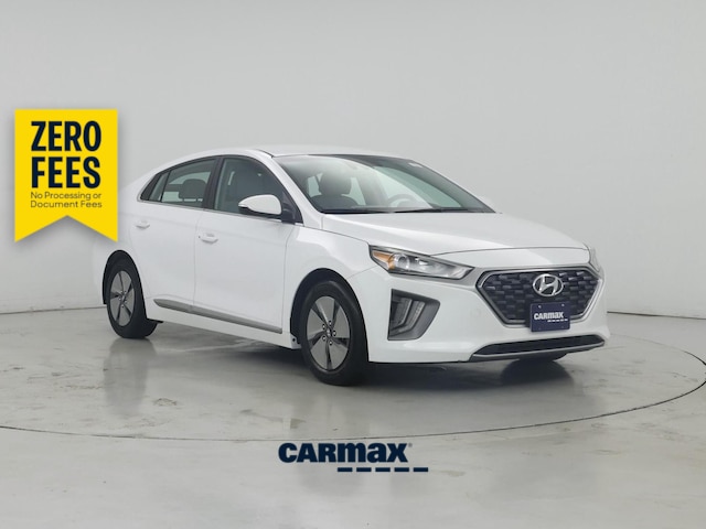 White 2022 Hyundai Ioniq Hybrid Hatchback Front-Wheel Drive Automatic