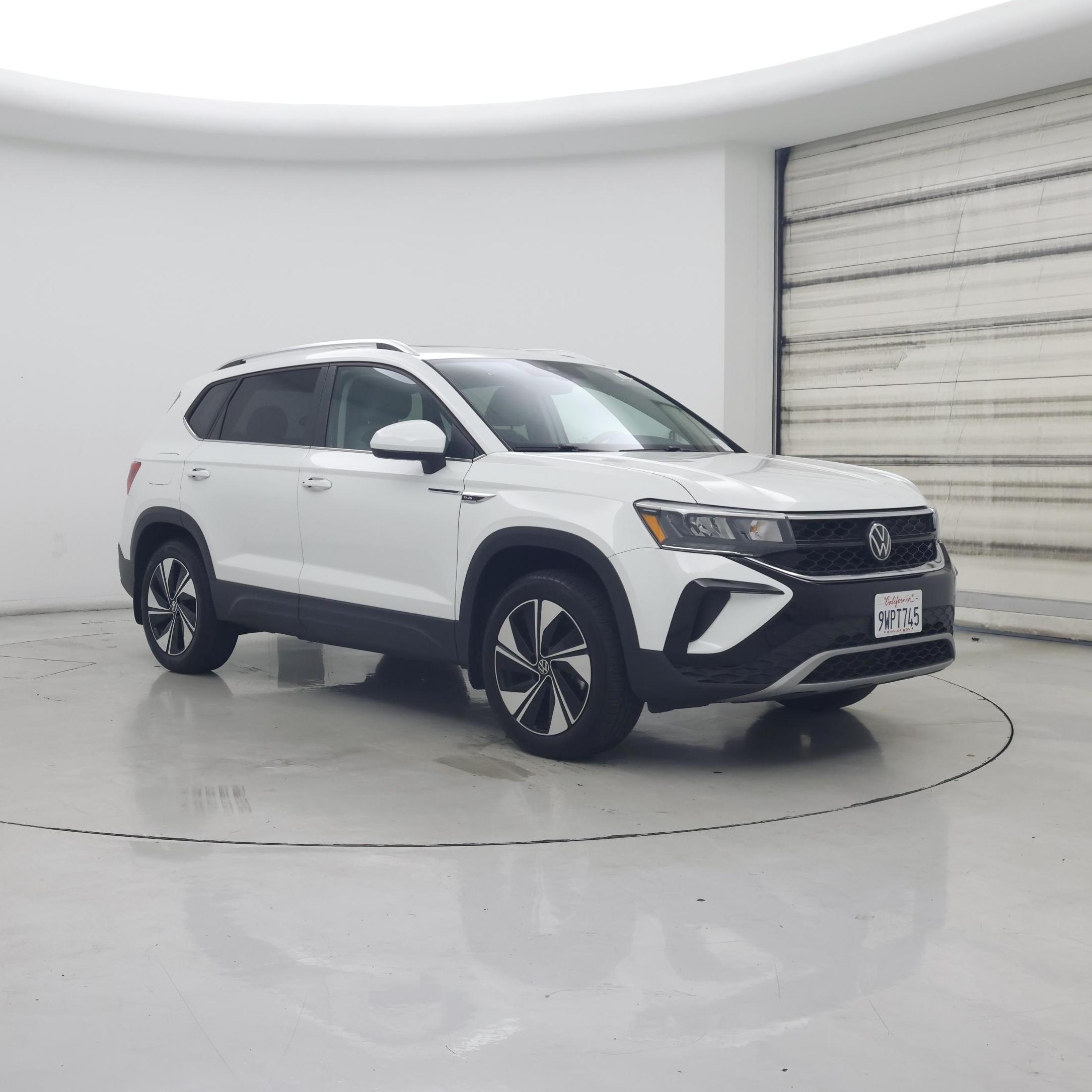 White 2024 Volkswagen Taos SUV / Crossover All-Wheel Drive Automatic