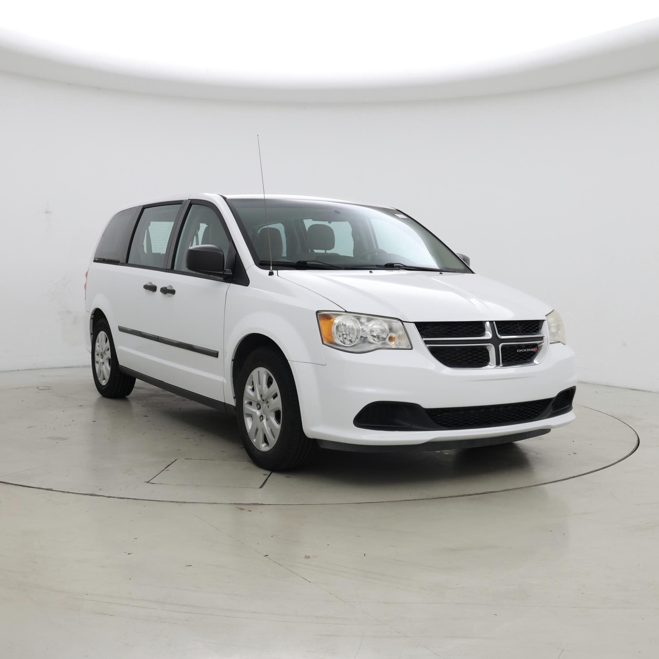 White 2016 Dodge Grand Caravan Minivan Front-Wheel Drive Automatic