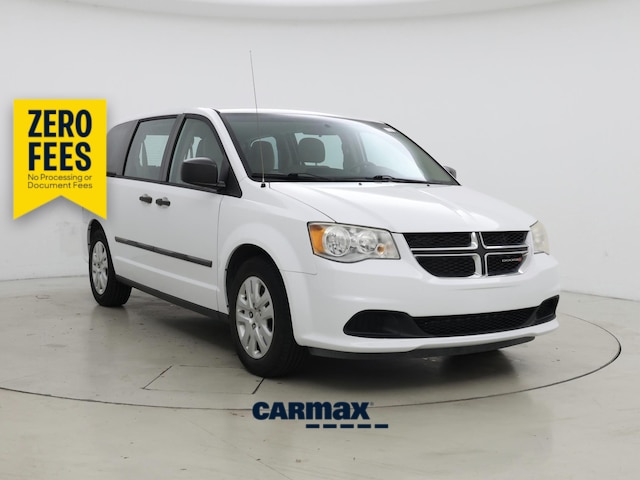 White 2016 Dodge Grand Caravan Minivan Front-Wheel Drive Automatic