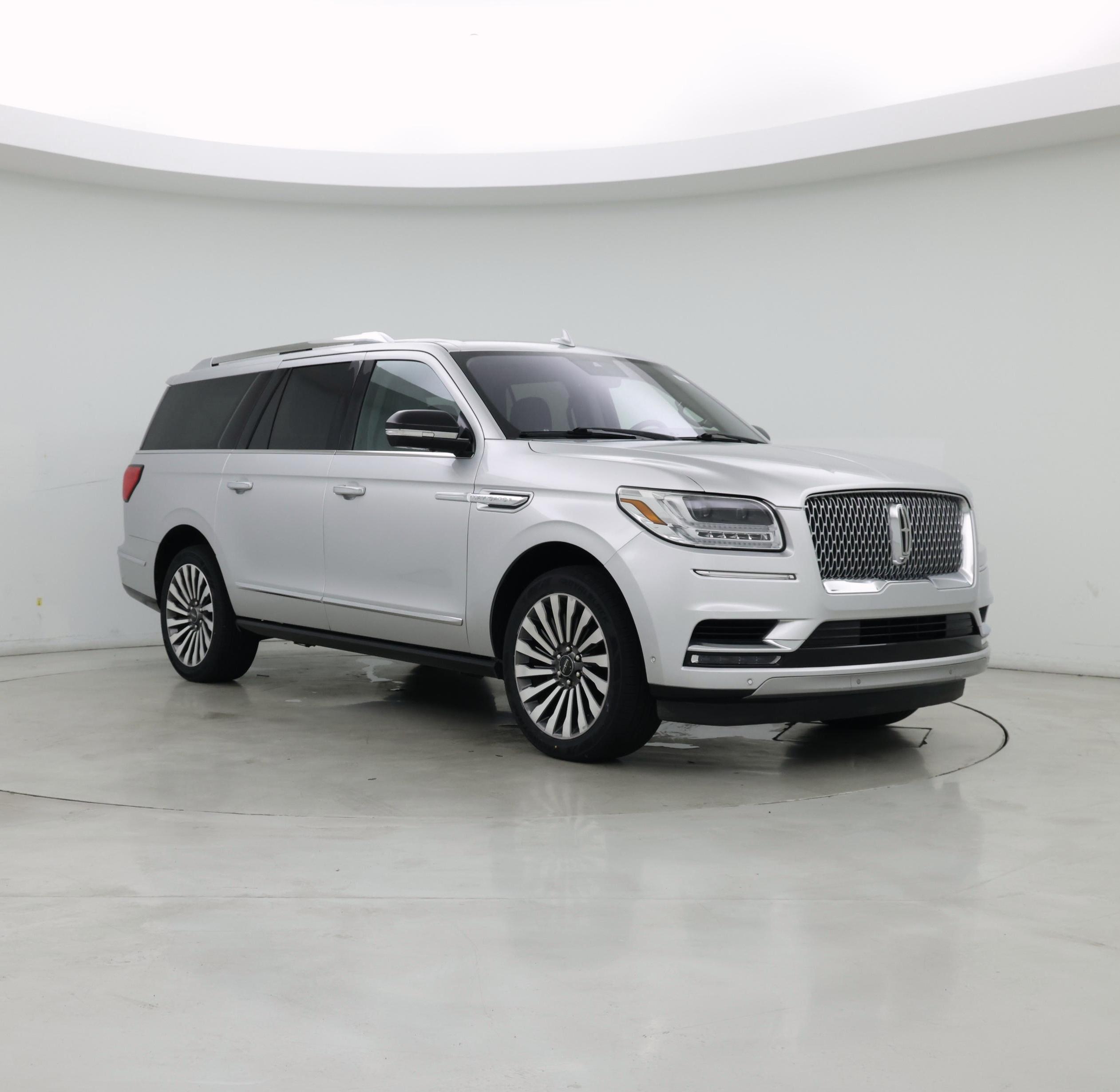 Silver 2019 Lincoln Navigator SUV / Crossover Four-Wheel Drive Automatic